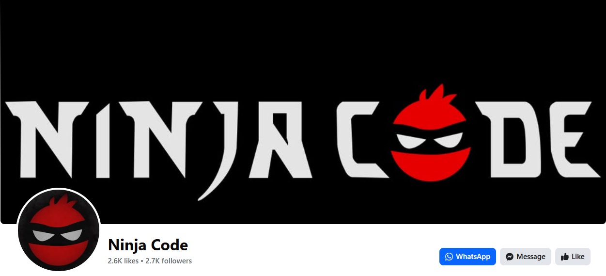 https://www.facebook.com/p/Ninja-Code-100063661686518/