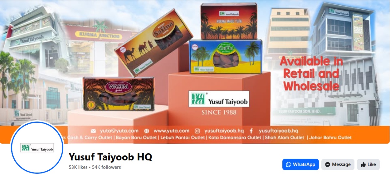https://www.facebook.com/yusuftaiyoobHQ/